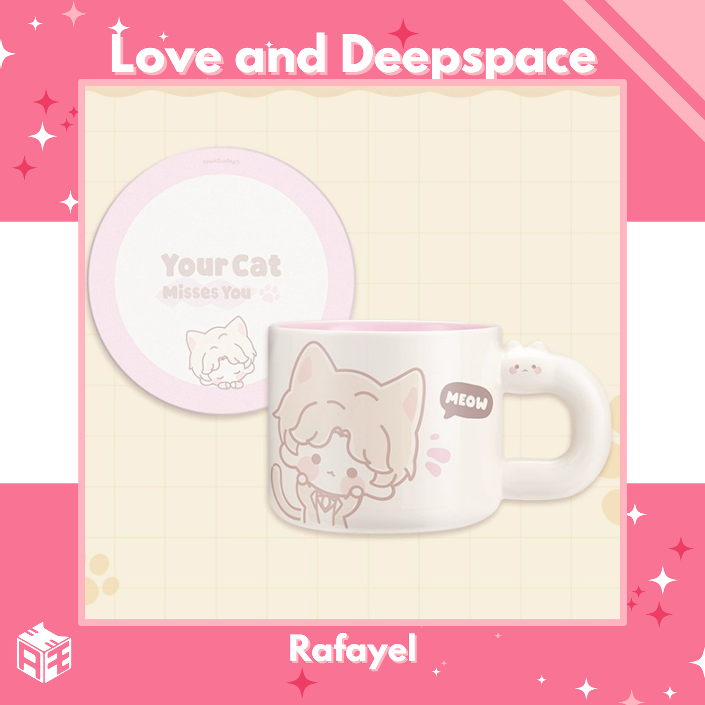 [Pre-order] Love and Deepspace "Your Cat Misses You" Mug