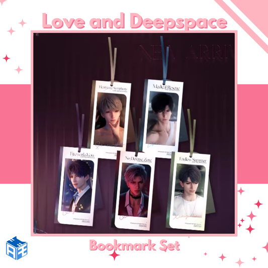 [In Stock] Love and Deepspace "Heart Confession" Bookmark Set