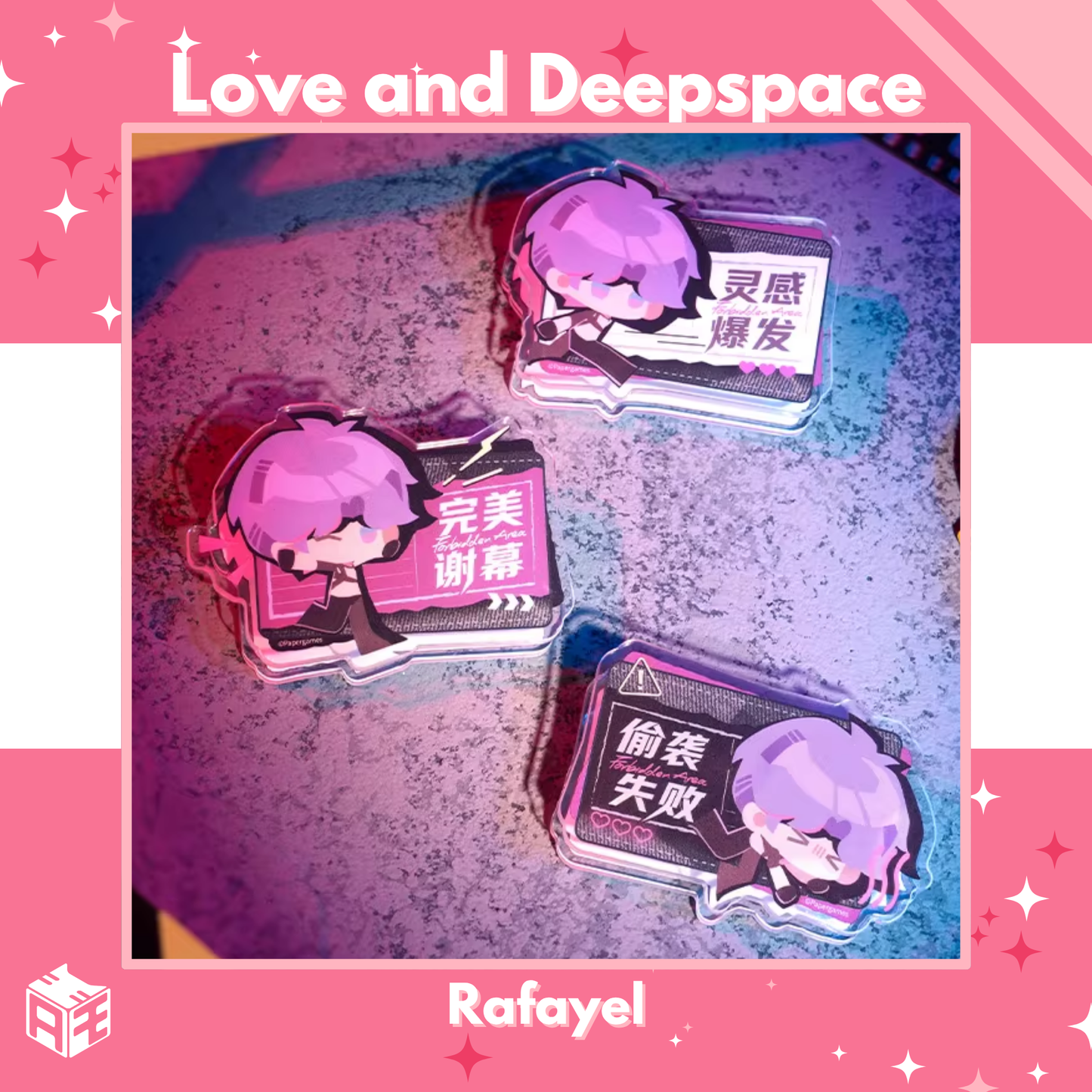 [Pre-order] Love and Deepspace "Forbidden Area" Multi-use Clip Set