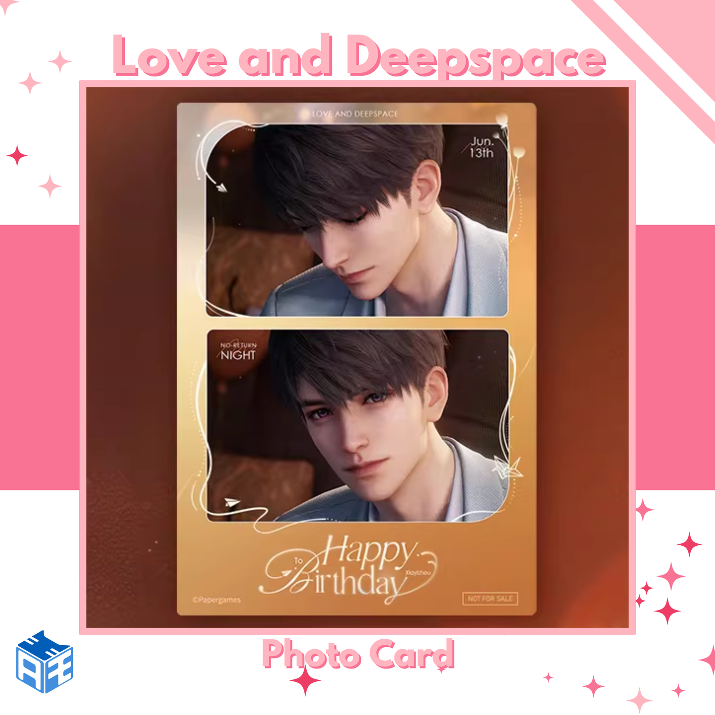 [In Stock] Love and Deepspace "Caleb: No-Return Night" Photo Card