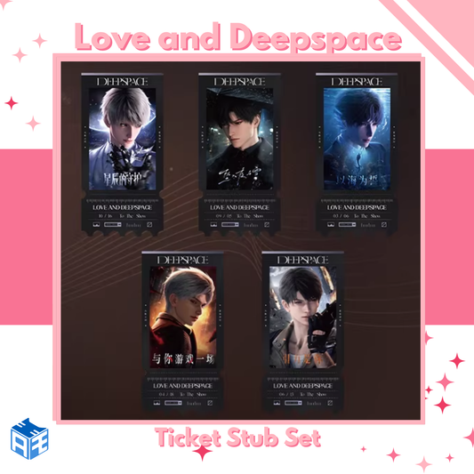 [In Stock] Love and Deepspace x Wanda Film Collaboration Ticket Stub Set