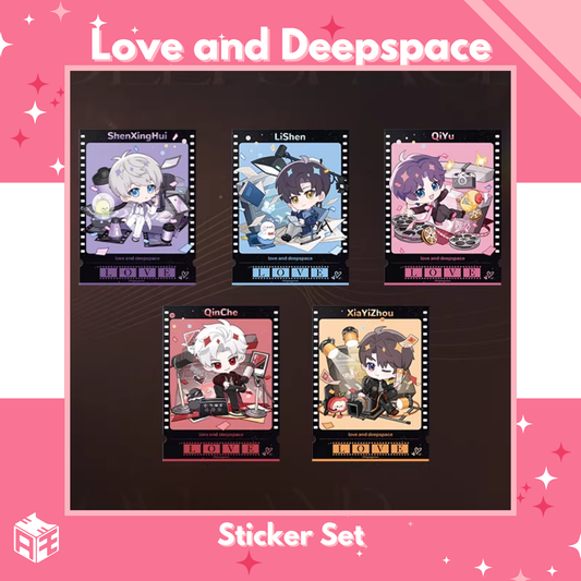 [In Stock] Love and Deepspace x Wanda Film Collaboration Sticker Set