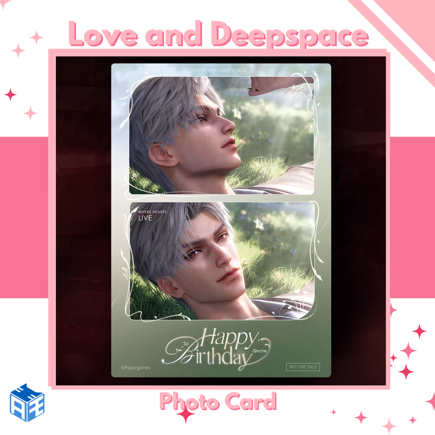 [In Stock] Love and Deepspace "Sylus: Where Hearts Live" Photo Card