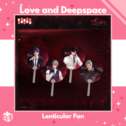 [In Stock] Love and Deepspace "Time to Trap" Lenticular Fan