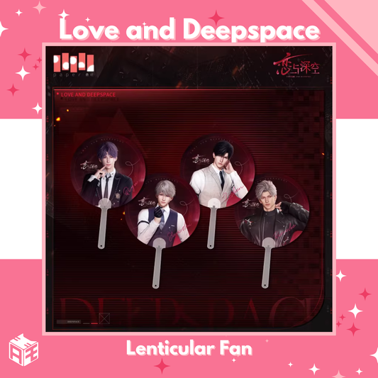 [In Stock] Love and Deepspace "Time to Trap" Lenticular Fan