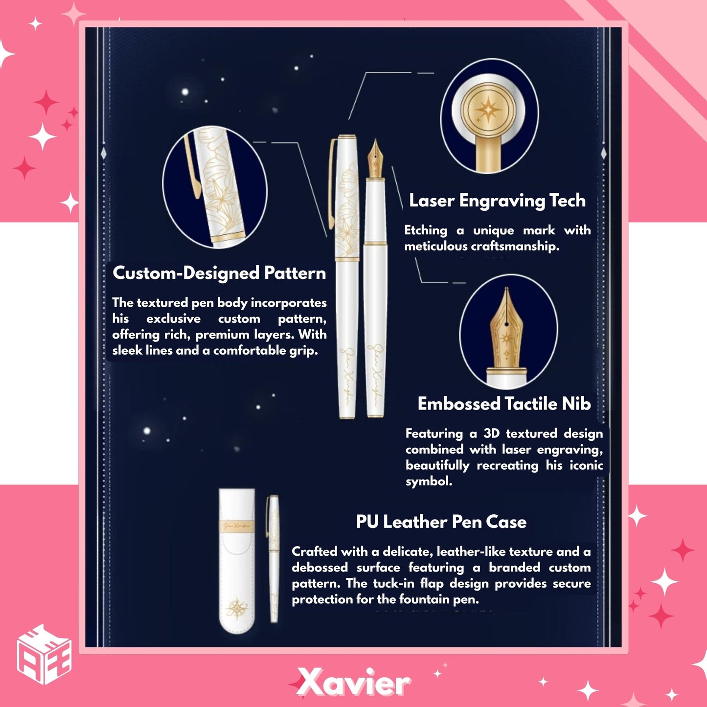 [Pre-order] Love and Deepspace "When Time Writes Back" Fountain Pen Set