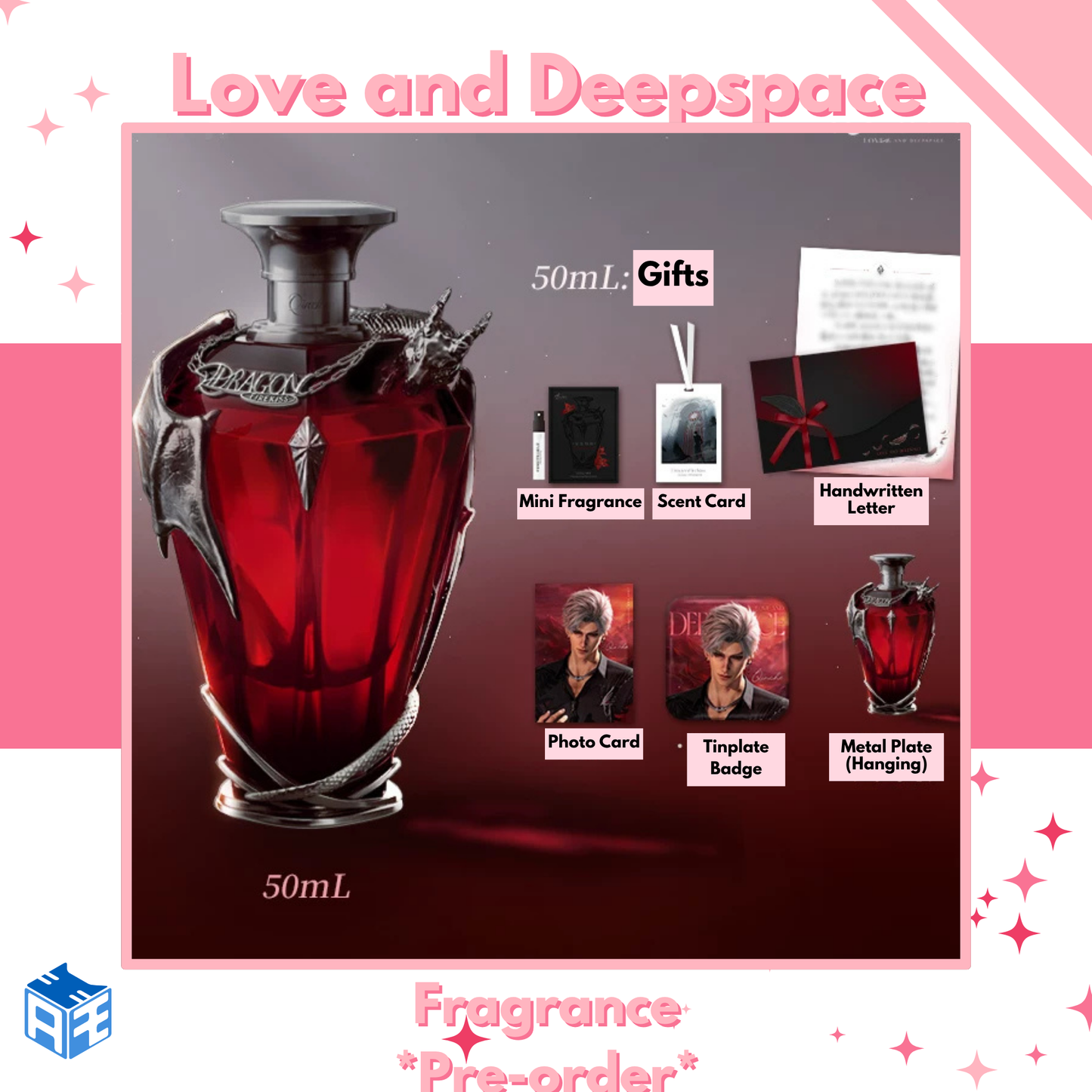 [Pre-order] Love and Deepspace Sylus Dragon’s Kiss Fragrance Set