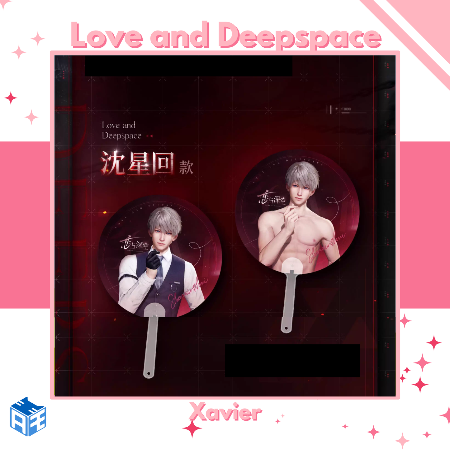 [In Stock] Love and Deepspace "Time to Trap" Lenticular Fan