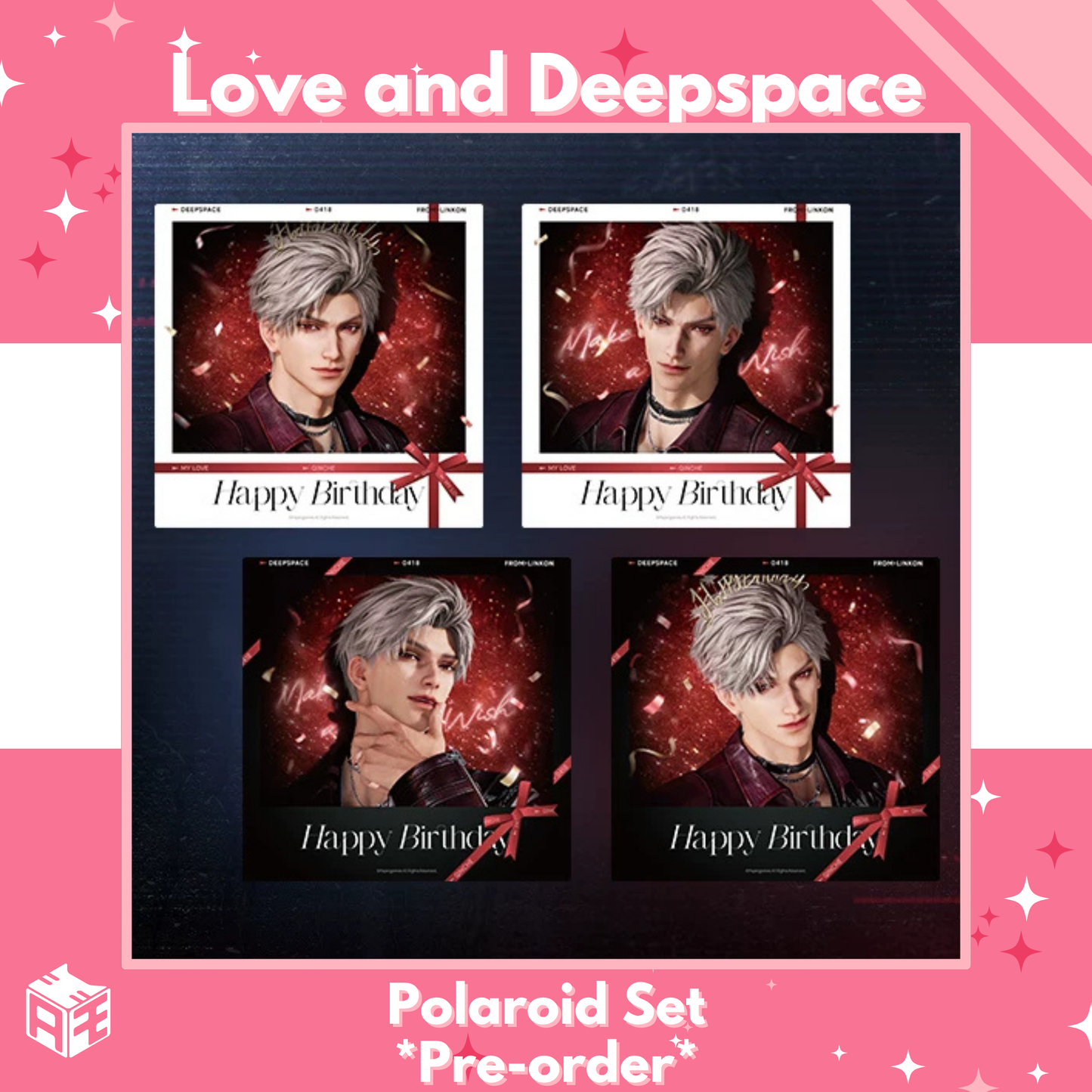 [Birthday Edition Pre-order] Love and Deepspace "Sylus: Rainlit Night" Polaroid Set