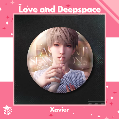 [In Stock] Love and Deepspace "Unbalanced Heartbeat" Badge