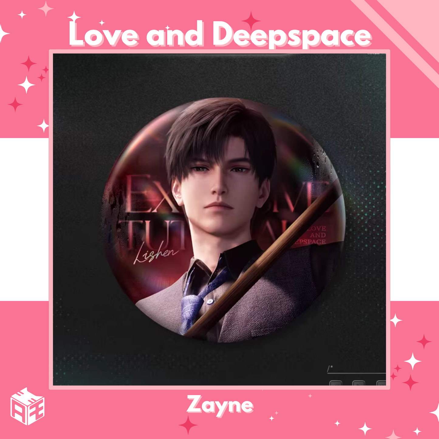 [In Stock] Love and Deepspace "Unbalanced Heartbeat" Badge