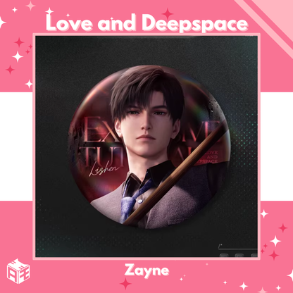 [In Stock] Love and Deepspace "Unbalanced Heartbeat" Badge