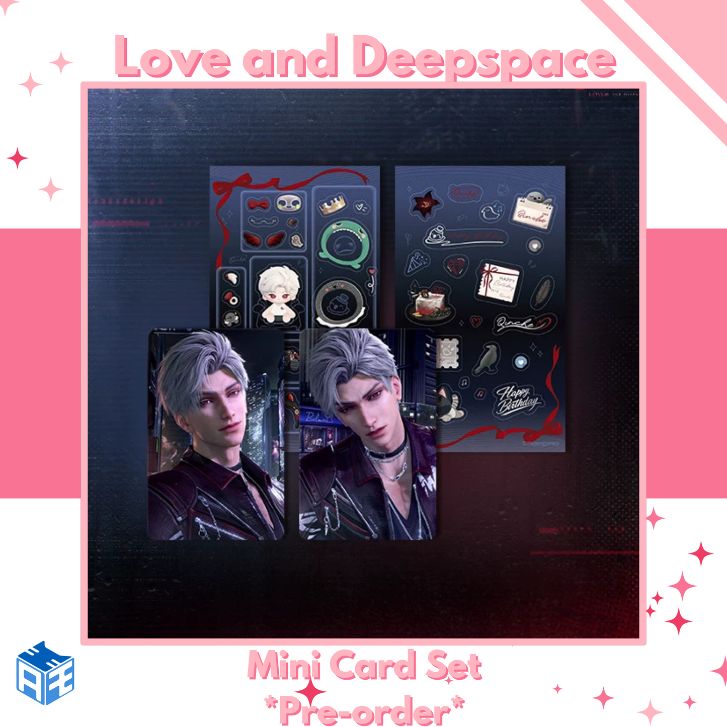 [Birthday Edition Pre-order] Love and Deepspace "Sylus: Rainlit Night" Mini Card Set