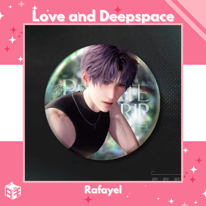 [In Stock] Love and Deepspace "Unbalanced Heartbeat" Badge
