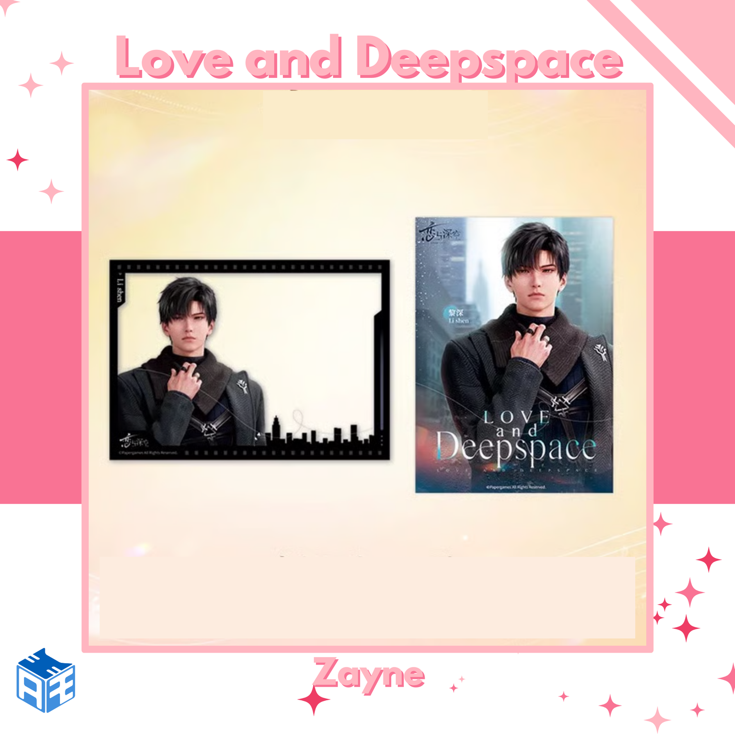 [In Stock] Love and Deepspace x Lawson "Sweet Symphony" Postcard Set
