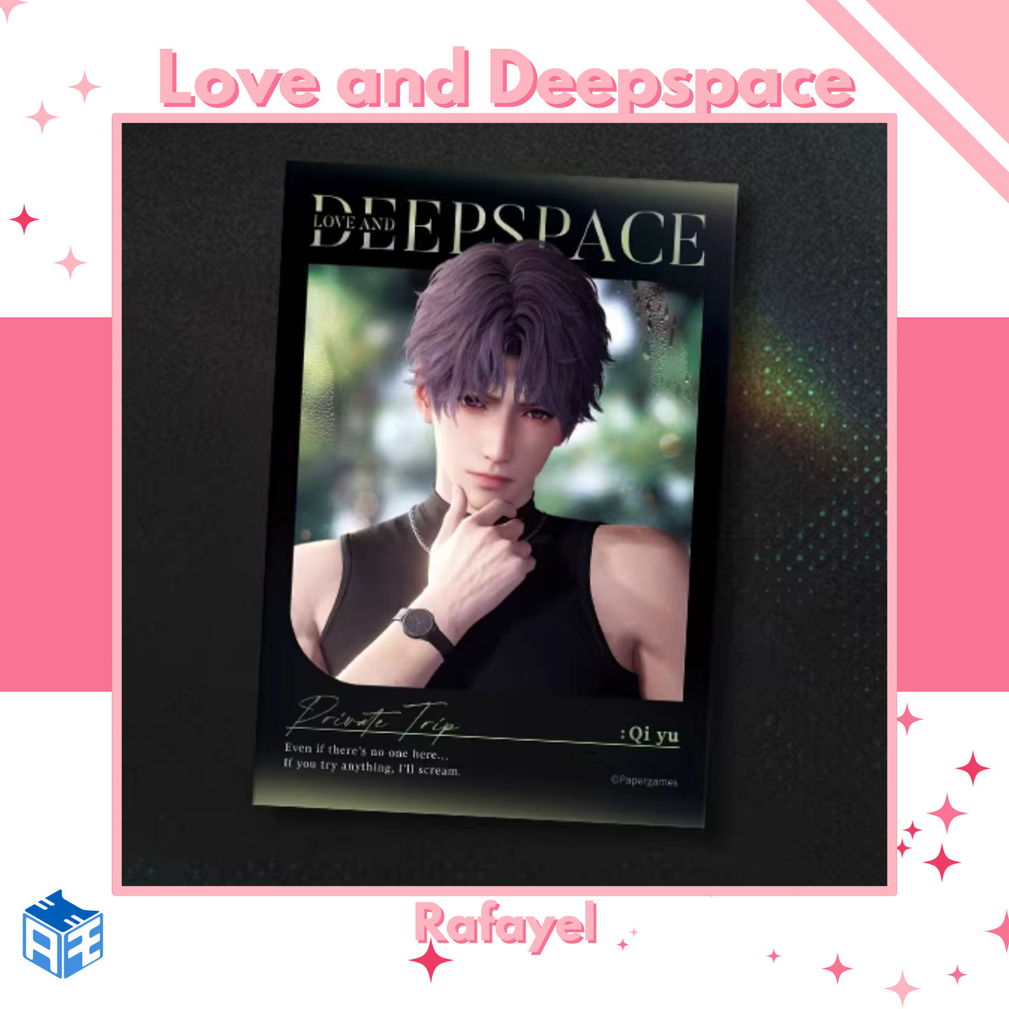 [In Stock] Love and Deepspace "Unbalanced Heartbeat" 5" Photocard