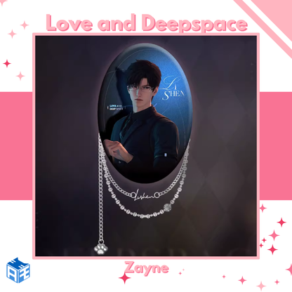 [In Stock] Love and Deepspace "Meow Getaway" Oval Badge