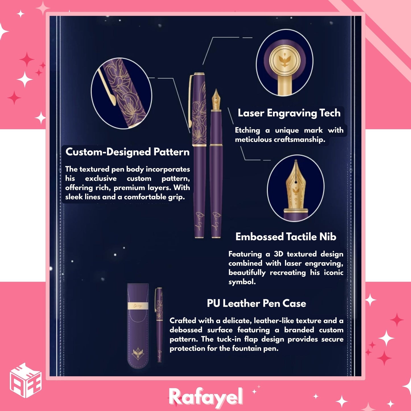 [Pre-order] Love and Deepspace "When Time Writes Back" Fountain Pen Set