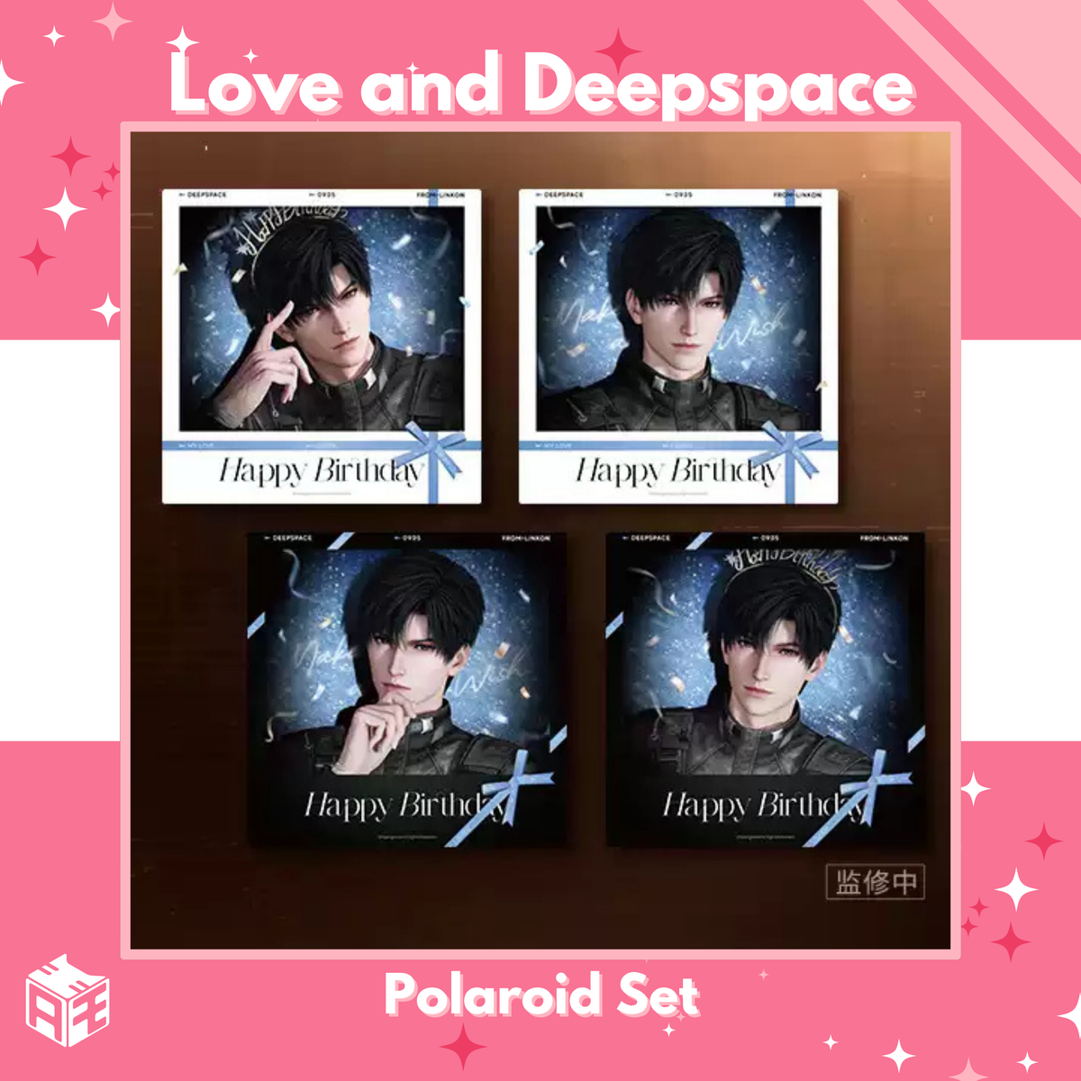 [Birthday Edition Pre-order] Love and Deepspace "Zayne: When Embers Rise" Polaroid Set