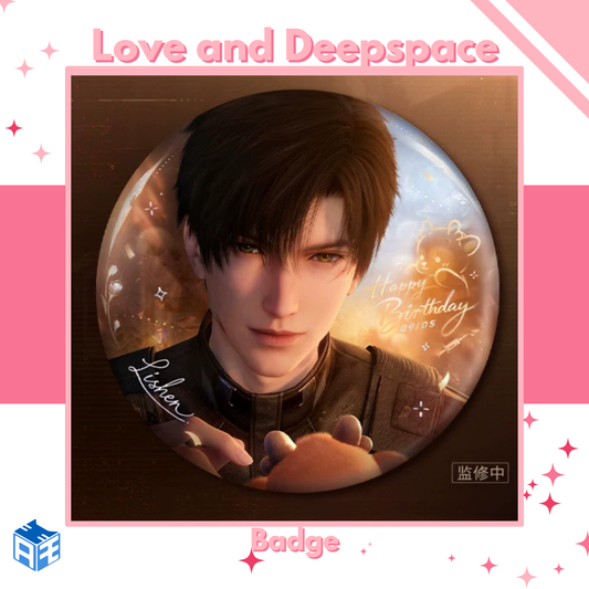 [Birthday Edition Pre-order] Love and Deepspace "Zayne: When Embers Rise" Badge