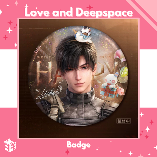 [Birthday Edition Pre-order] Love and Deepspace "Zayne: When Embers Rise" Badge ver.2