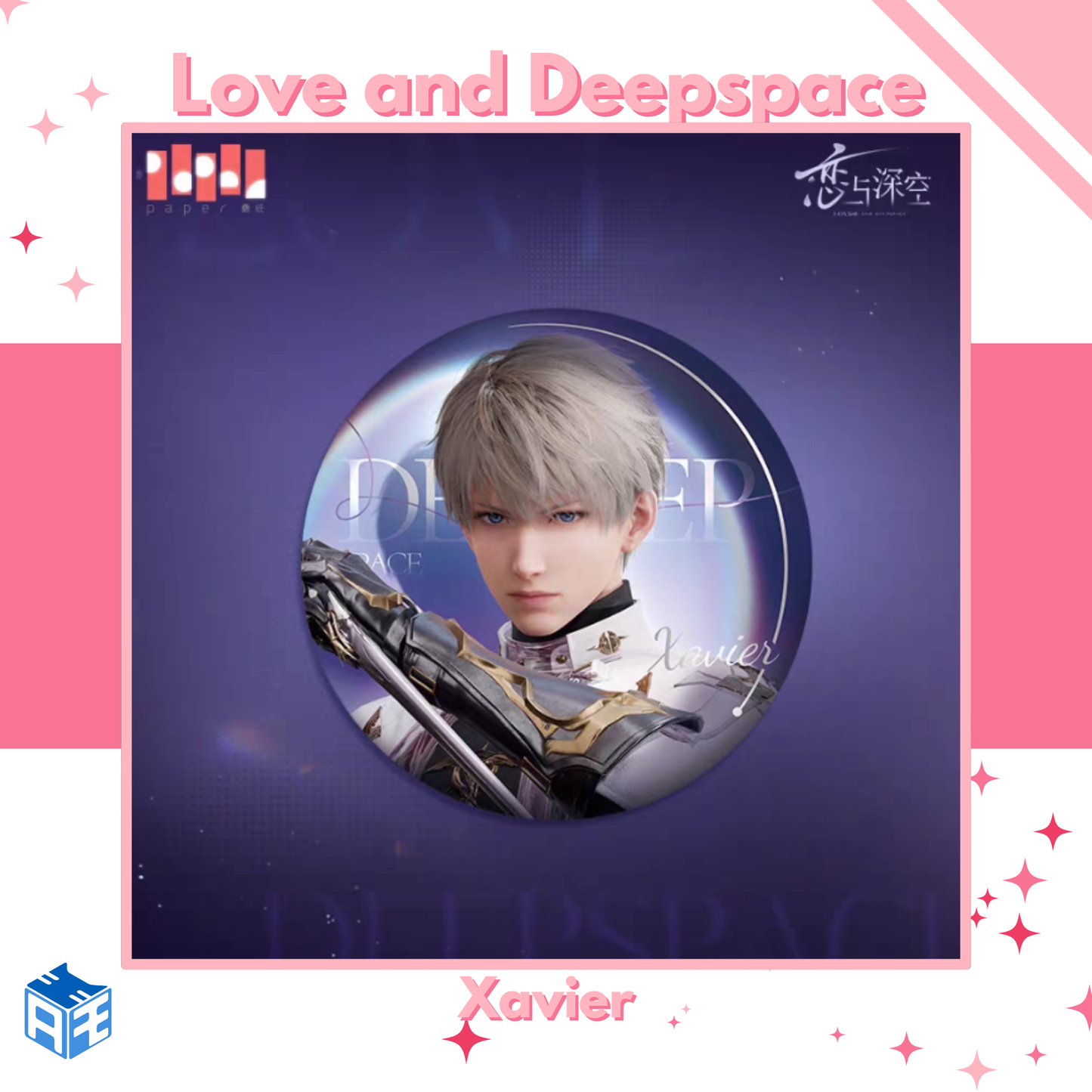 [In Stock] Love and Deepspace "Light and Shadow" Badge