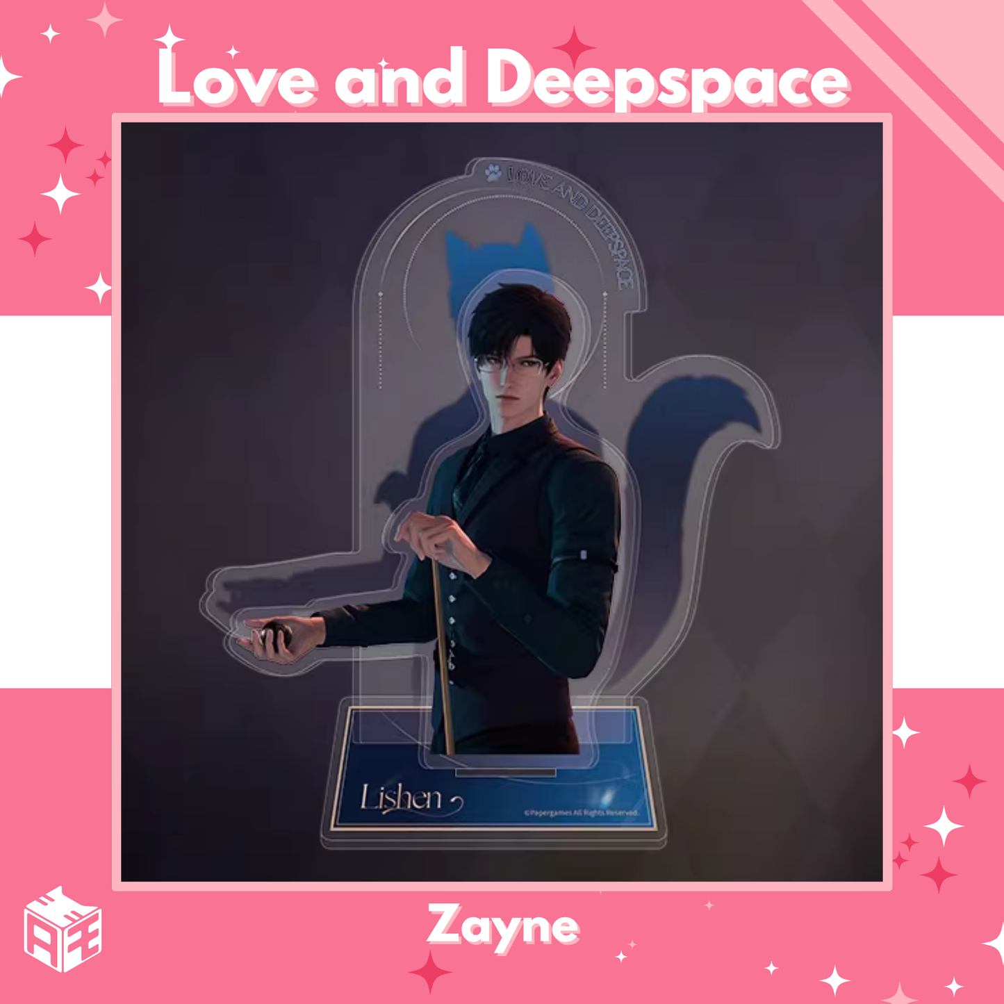 [In Stock] Love and Deepspace "Meow Getaway" Standee