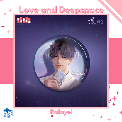 [In Stock] Love and Deepspace "Light and Shadow" Badge