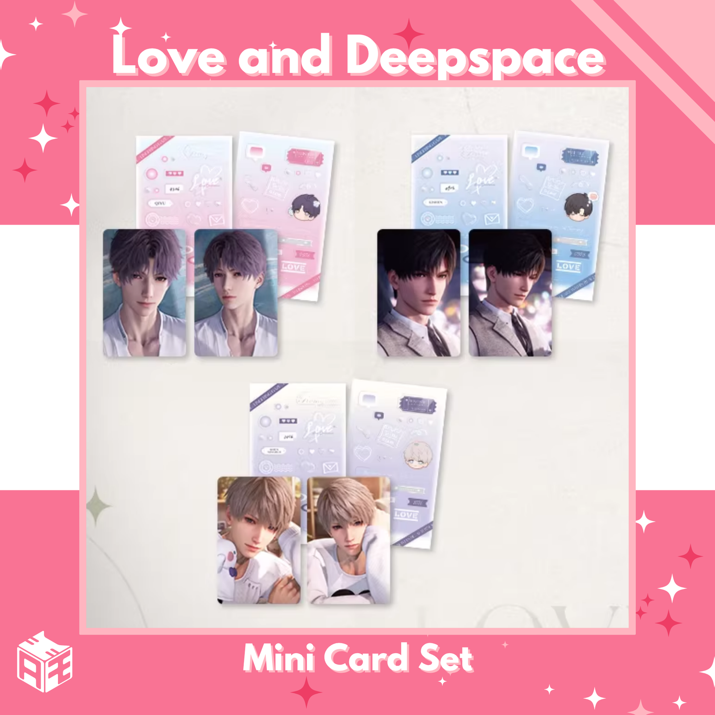 [In Stock] Love and Deepspace "Lingering Gaze" Mini Card Set