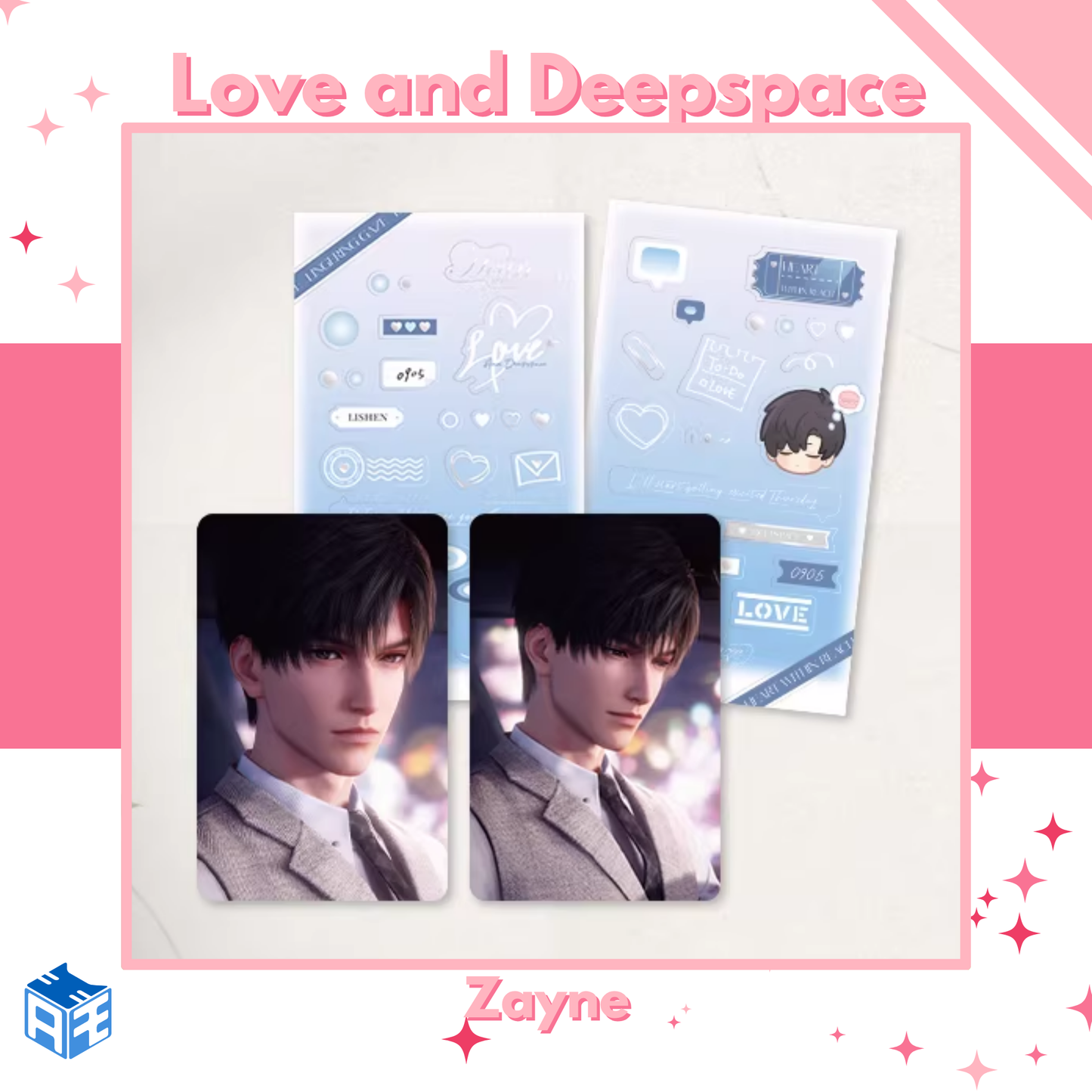[In Stock] Love and Deepspace "Lingering Gaze" Mini Card Set