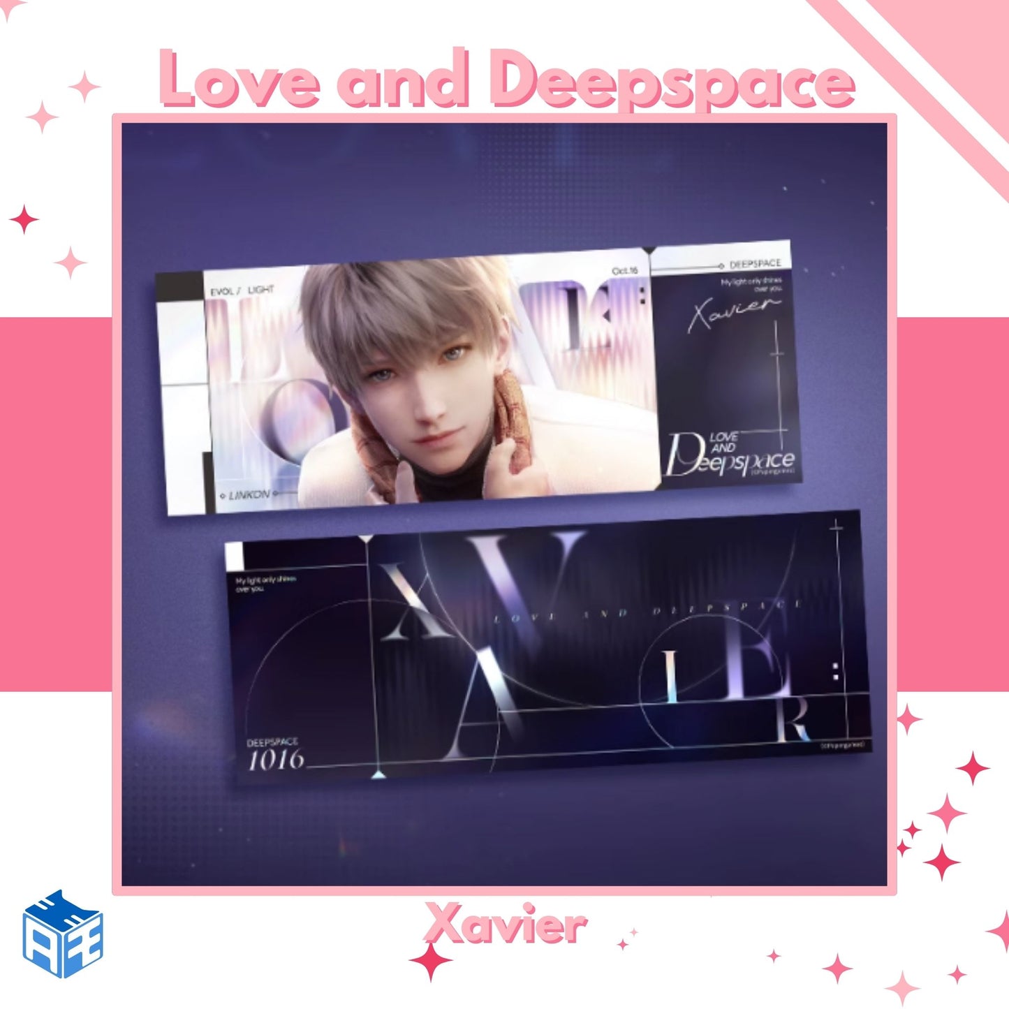 [In Stock] Love and Deepspace "Launch of Heartbeat" Holographic Ticket