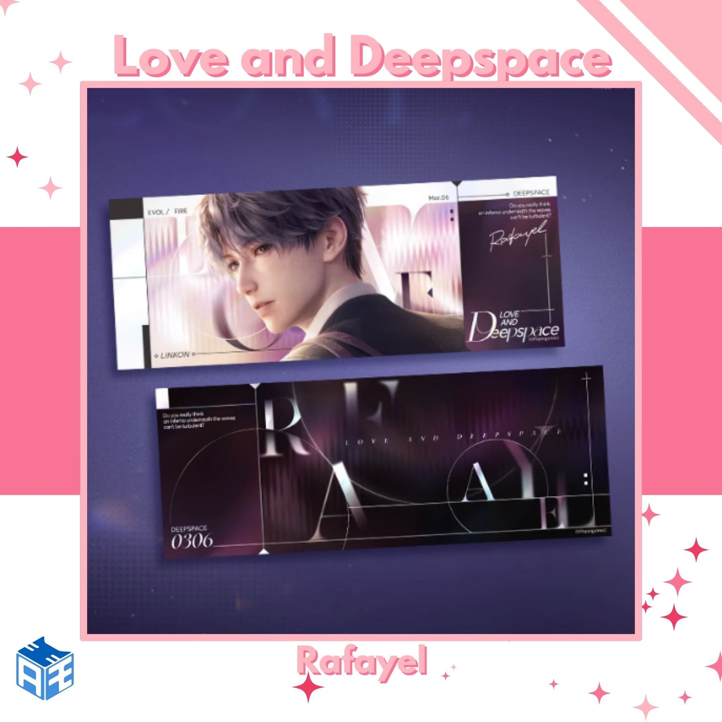 [In Stock] Love and Deepspace "Launch of Heartbeat" Holographic Ticket