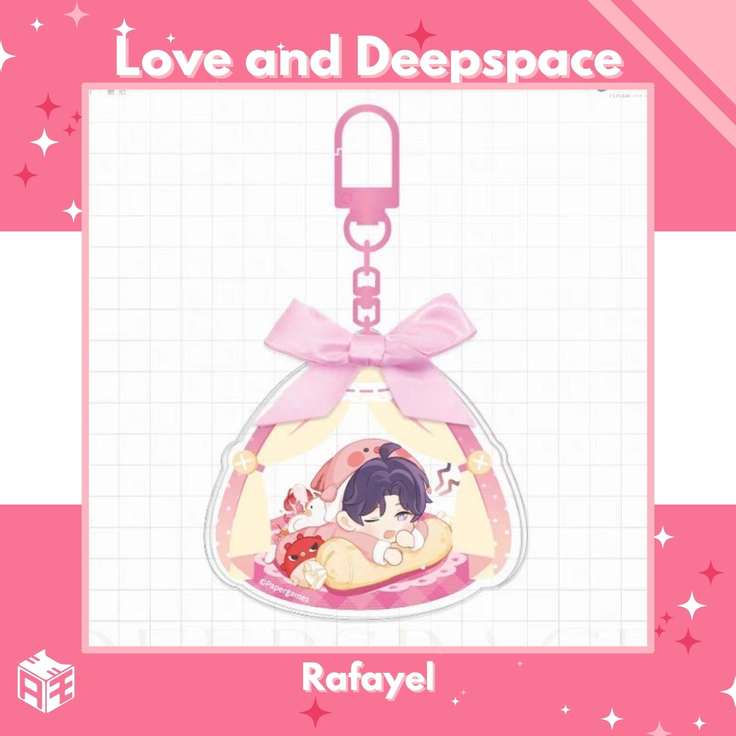 [In Stock] Love and Deepspace "Leisure Time" Chibi Charm