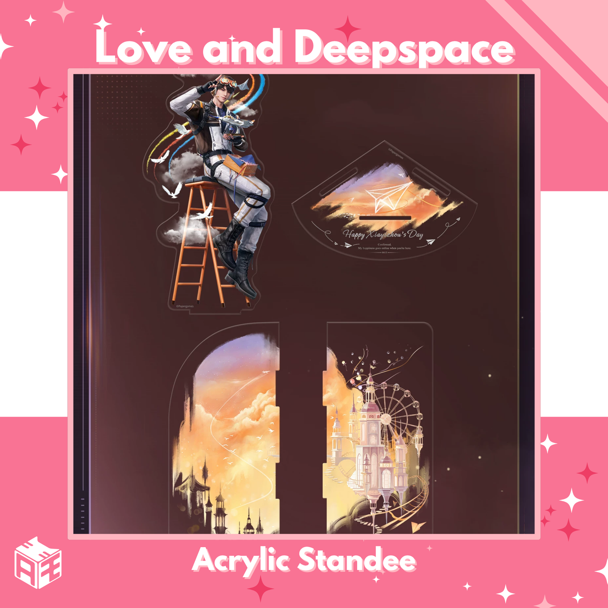 [Birthday Edition Pre-order] Love and Deepspace "Caleb: Your Skyblue" Acrylic Standee
