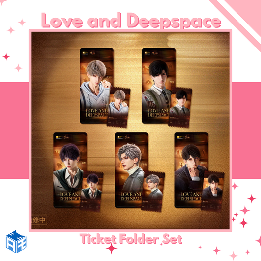 [Pre-order] Love and Deepspace "Unforgettable Adventure" Ticket Folder Set