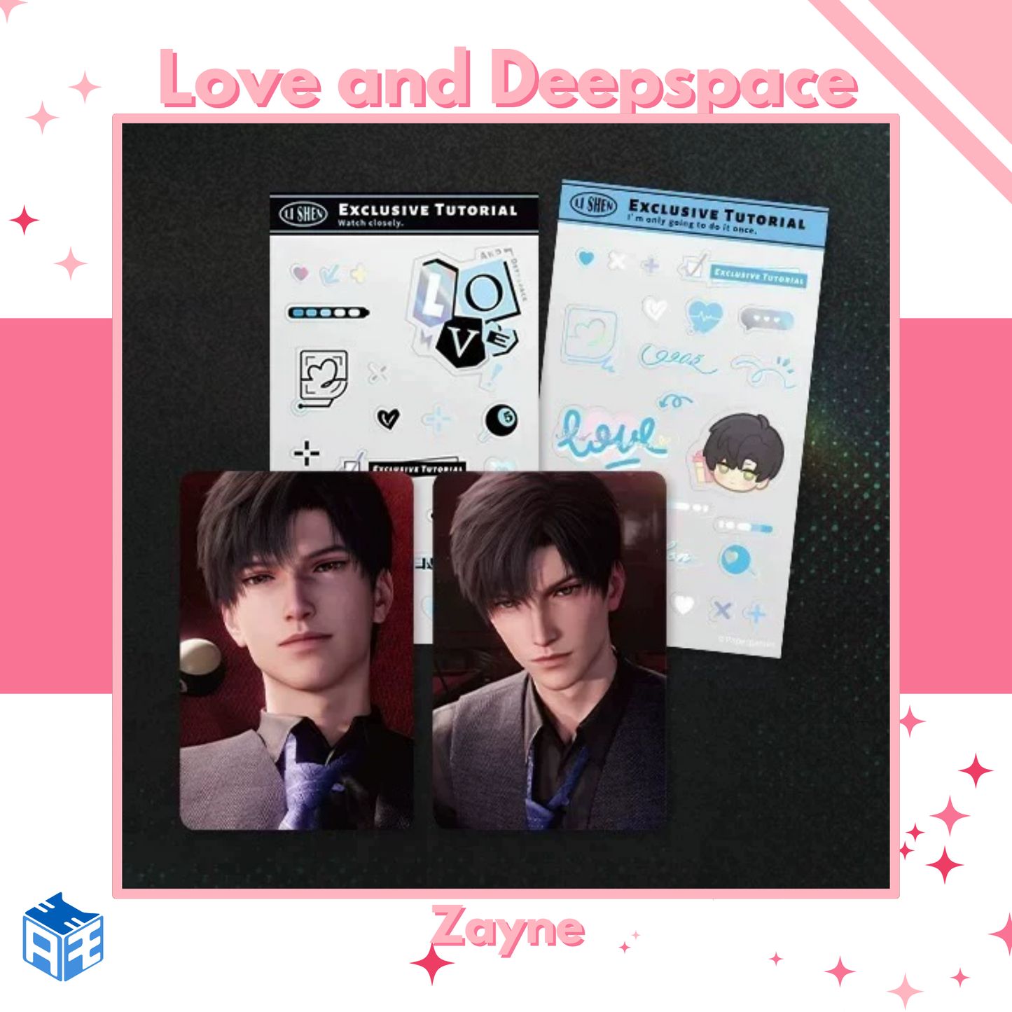 [In Stock] Love and Deepspace "Unbalanced Heartbeat" Mini Card Set