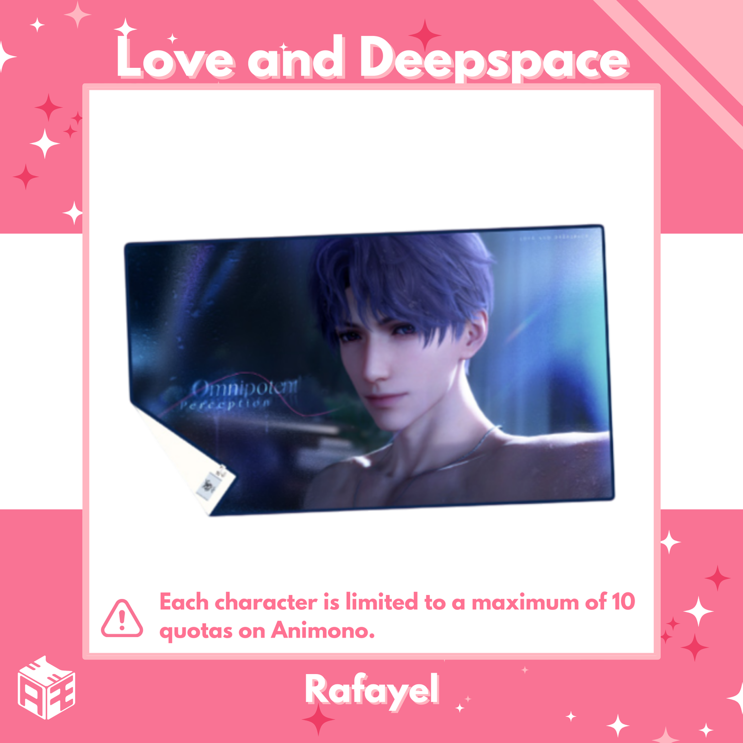 [Pre-order] Love and Deepspace "Misty Invasion" Blanket