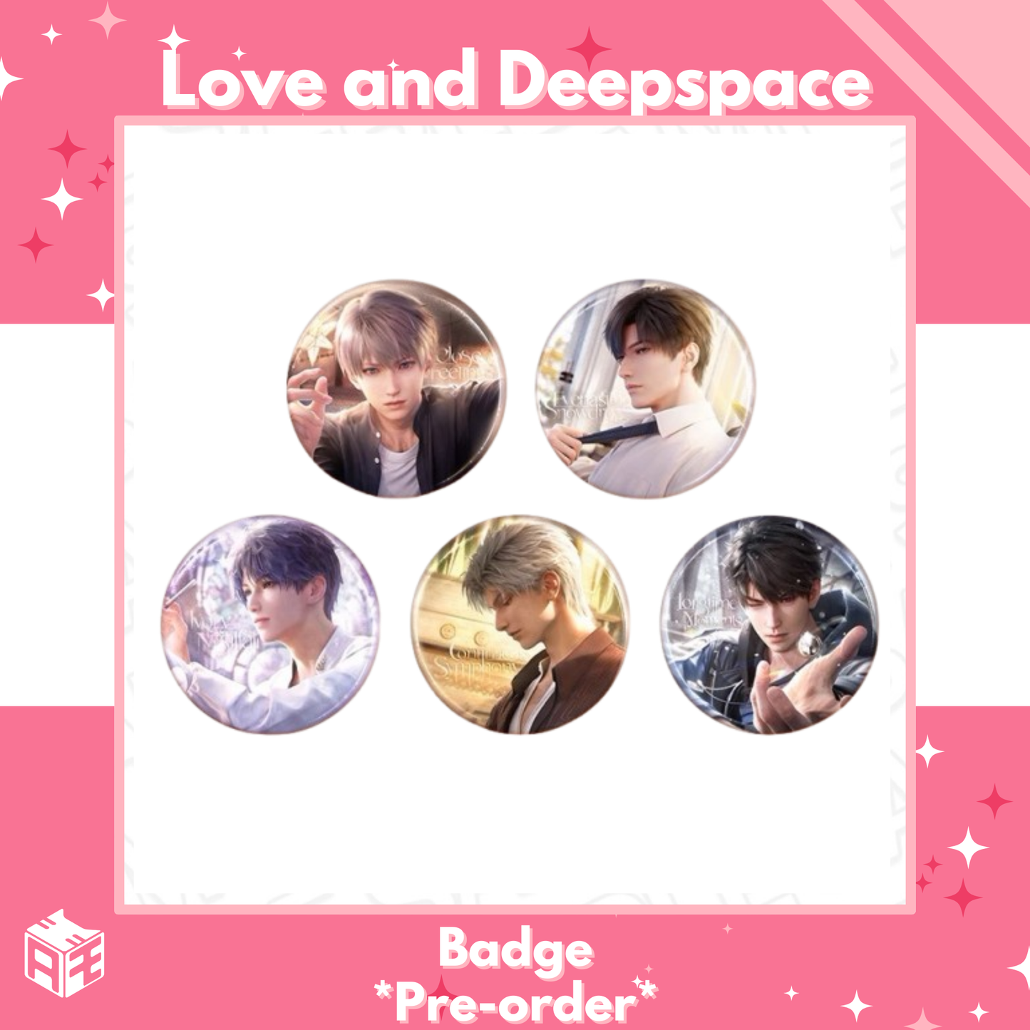 [Pre-order] Love and Deepspace "Emotion Snapshot" Badge