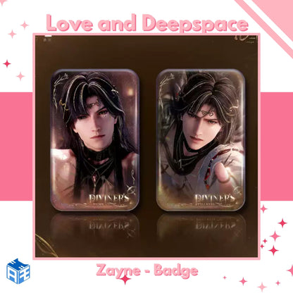 [Pre-order] Love and Deepspace "Zayne: God of Annihilation" Rectangular Badge