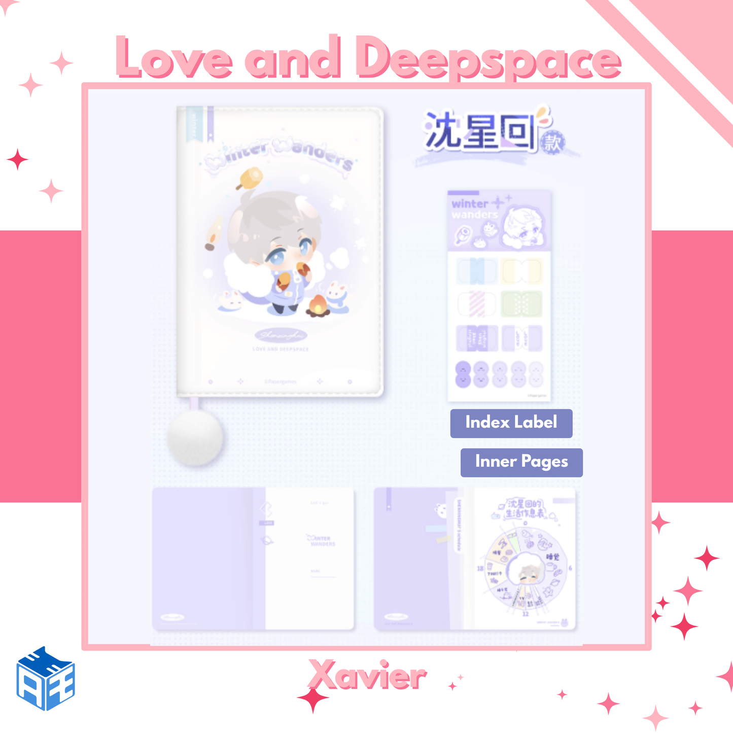 [Pre-order] Love and Deepspace "Winter Journey" Schedule Planner