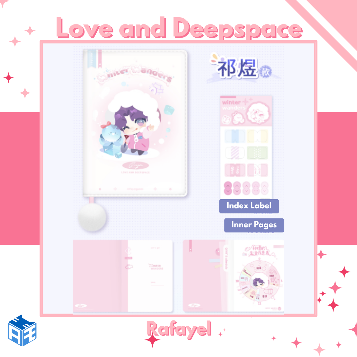 [Pre-order] Love and Deepspace "Winter Journey" Schedule Planner