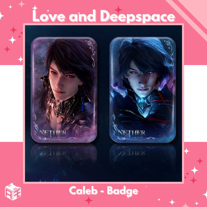 [Pre-order] Love and Deepspace "Caleb: Netherlord" Rectangular Badge