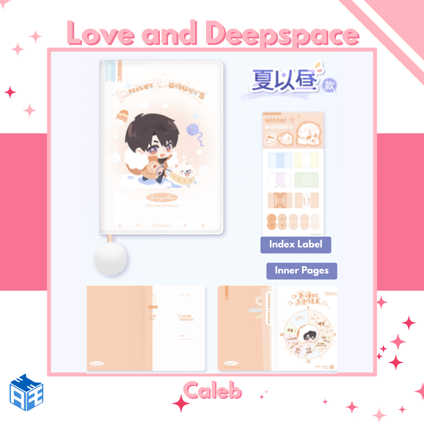 [Pre-order] Love and Deepspace "Winter Journey" Schedule Planner