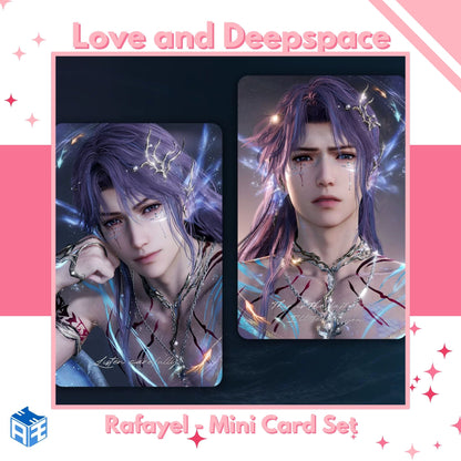 [Pre-order] Love and Deepspace "Rafayel: Lemurian Sea God" Lenticular Photo Card Set