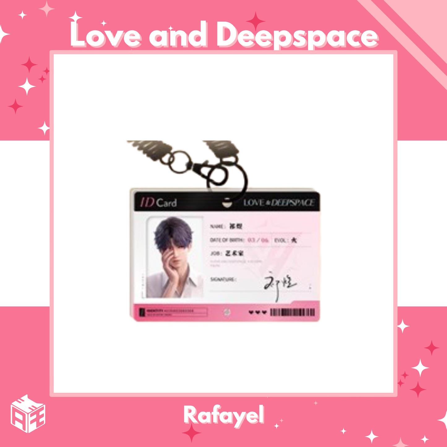 [Pre-order] Love and Deepspace "Luminous Memories" Charm