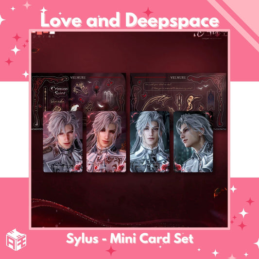 [Pre-order] Love and Deepspace "Sylus: Silverwing Fiend" Lenticular Photo Card Set
