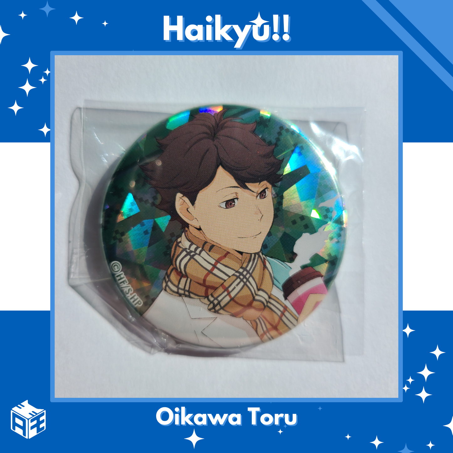 Haikyu!! Trading Holographic Badges - Autumn & Winter (Character selection available)