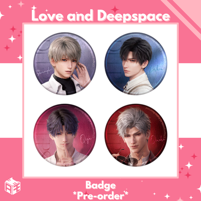[Pre-order] Love and Deepspace "Heart Whisper" Badge