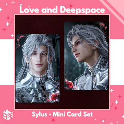 [Pre-order] Love and Deepspace "Sylus: Silverwing Fiend" Lenticular Photo Card Set