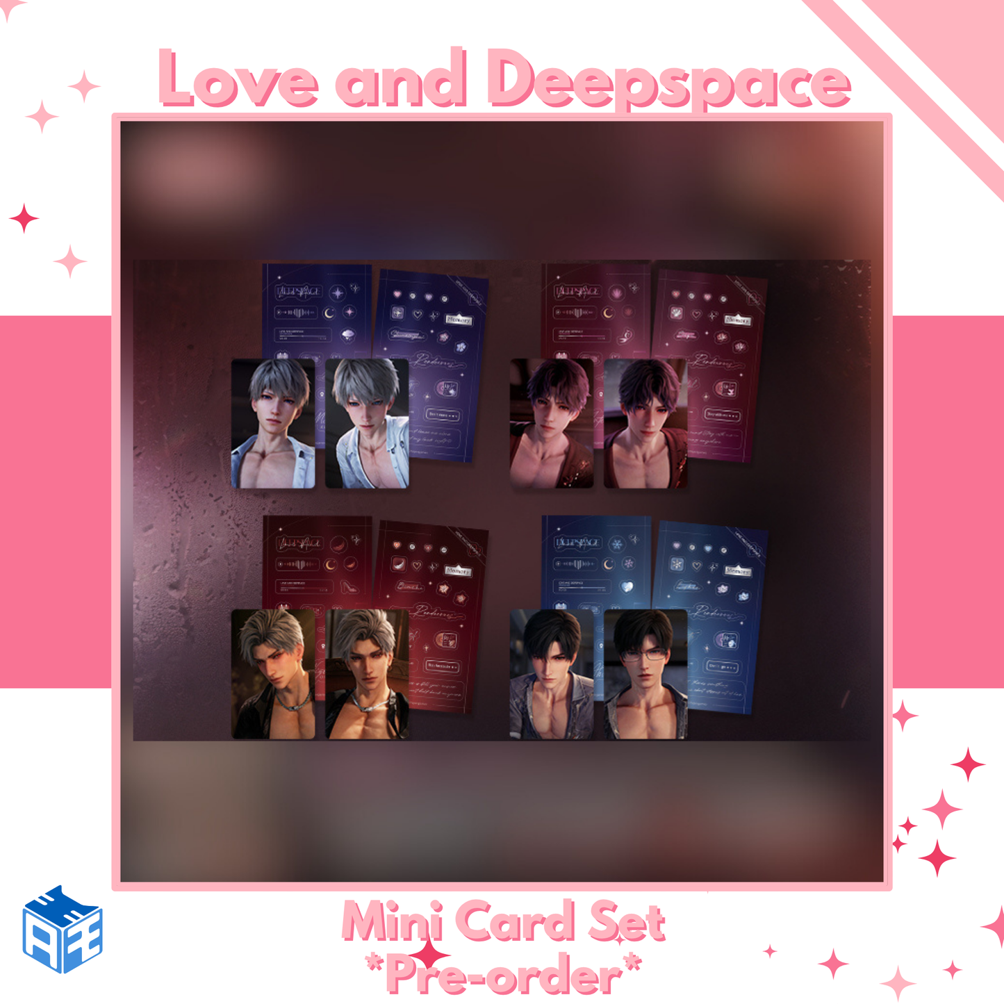 [Pre-order] Love and Deepspace "Nightly Rendezvous" Mini Card Set